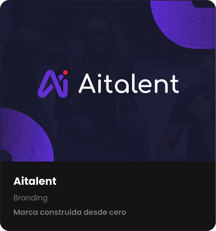 Aitalent — Branding — Marca construida desde cero